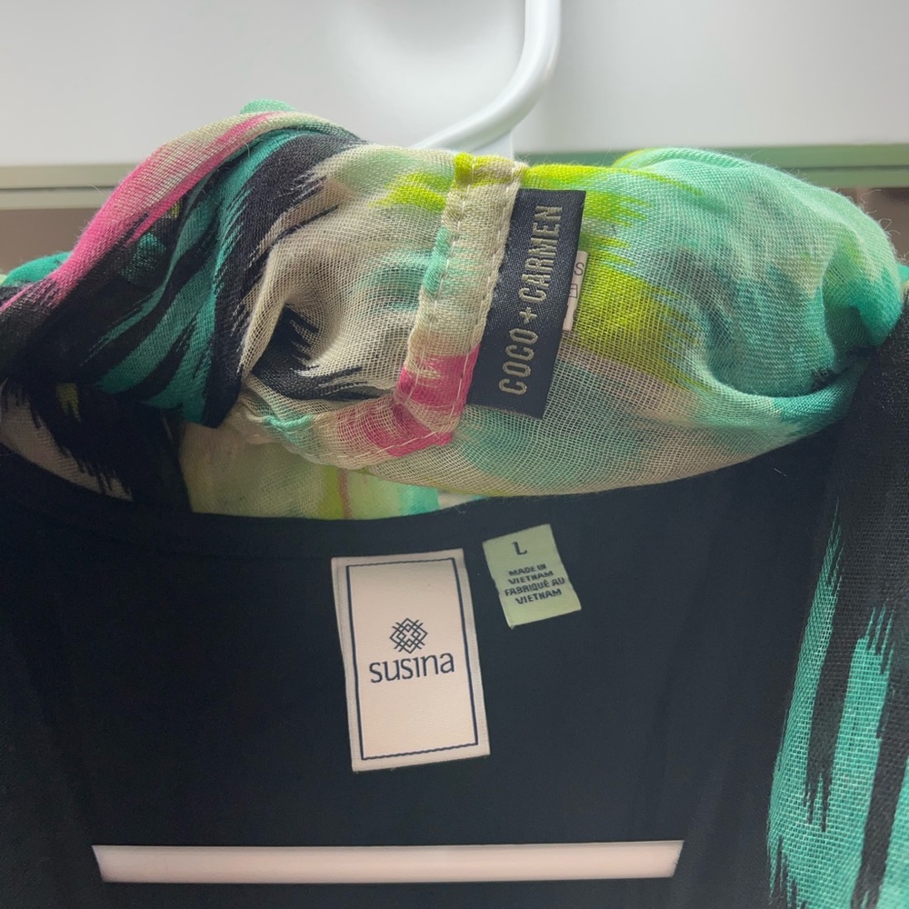 SUSINA TOP+COCO-CARMEN SCARF